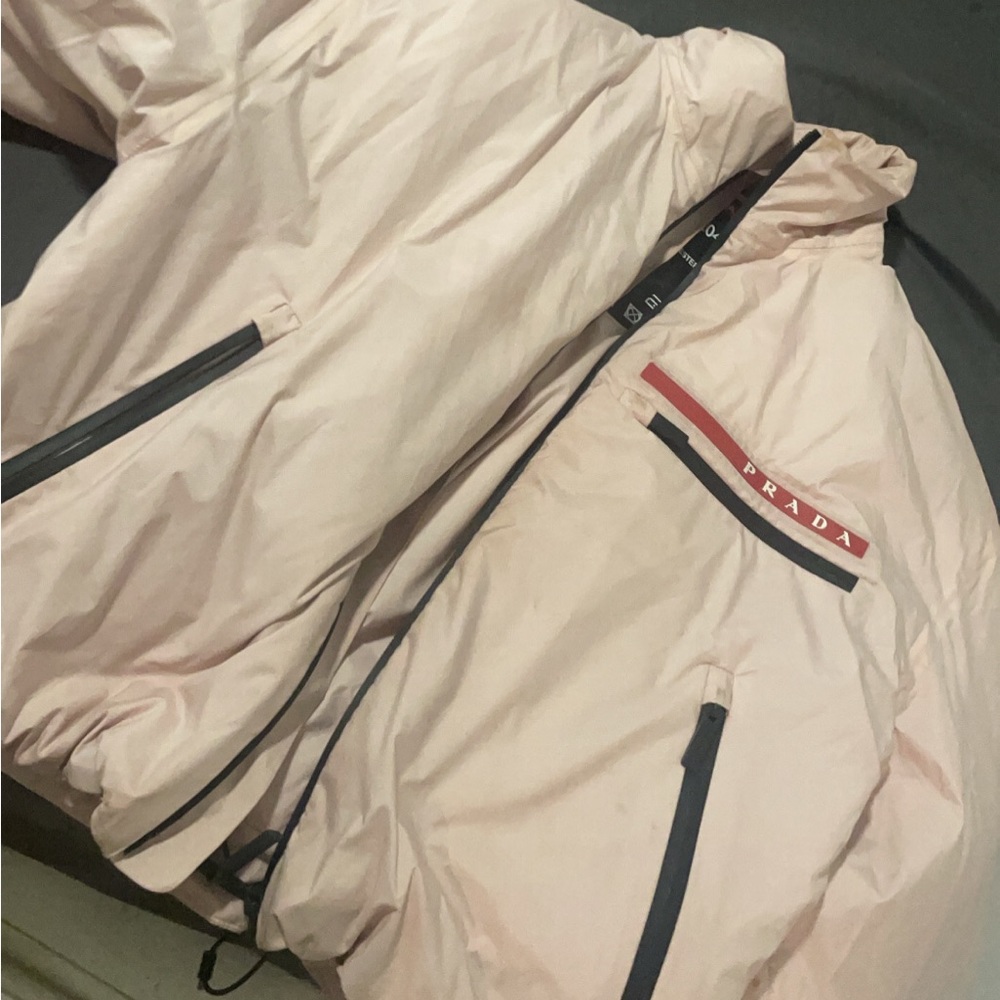 Prada Nylon Jacket Dust Pink